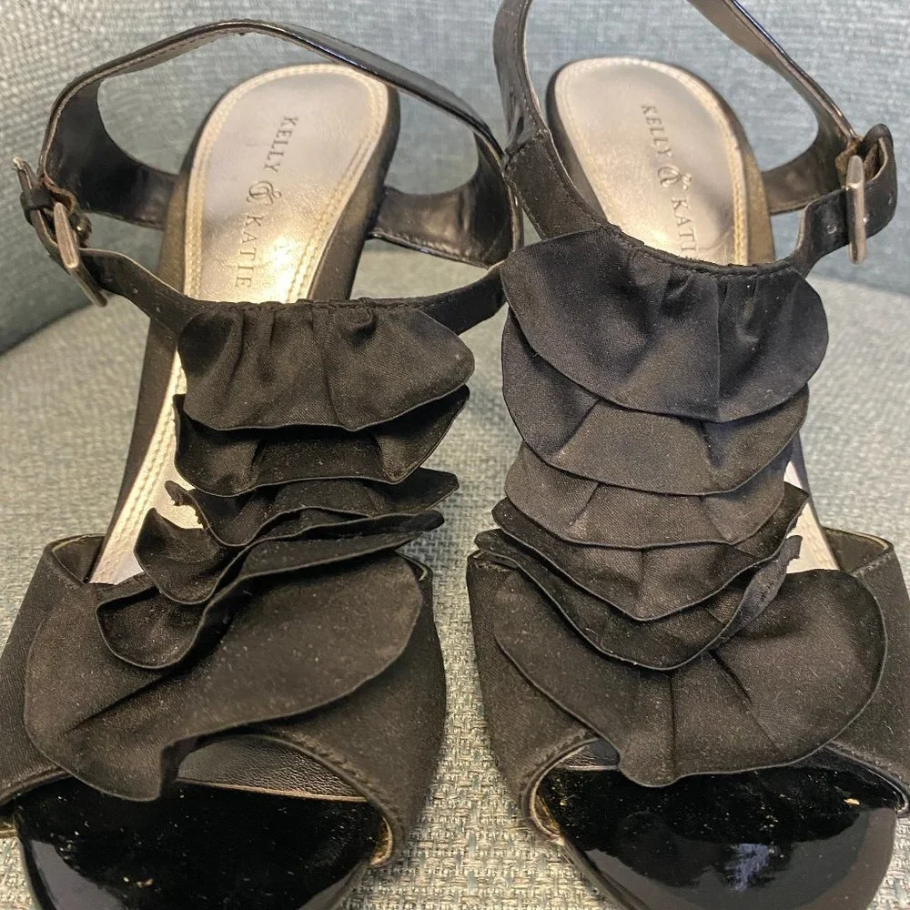 Kelly & Katie Ruffled Heels - Picture 1 of 5